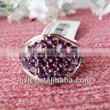 New Arrival Custom Design 925 Sterling Silver Fashion Wedding Rings thumbnail-1