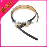 Black Patent Leather Woman PU Leather Belt