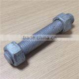 HDG Stud Bolt and Nut Carbon Steel