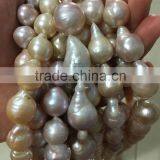 Baroque Freshwater Pearl Necklace 12-15mm thumbnail-3