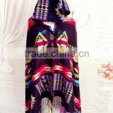 2016 The Latest Popular Acrylic Winter Lady Warm Poncho Shawl Scarf thumbnail-3