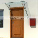 modern Glass door canopy, glass awning, glasvordach,vordach,door canopy glass