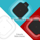 HC1001 2015 high-end round design wireless charger W07 qi wireless charger for Samsung s4 s5 s6 iphone 4 5 6