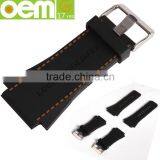 OEM High Quality Silicone Rubber Smart Watch Band thumbnail-2