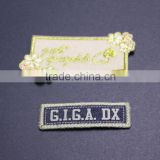 Latest Embroidery Designs Clothing Patch Wholesale Custom Self-adhesive Embroidered Patch