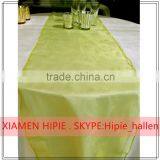 Round Pink Organza Tablecloth Cover For Banquet Decor thumbnail-3