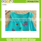 2015 Crocodile T-shirt Sleevelessr T-shirt Girl t Shirt Baby Clothes Wholesale Price Organic Kids thumbnail-3