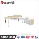 Best Price Commercial Office Furniture I Shape CEO Office Desk With Cabinet Manager Executive Wooden Office Desk(QE-40A) thumbnail-1