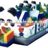 Terrific Inflatable Panda Obstacle at Low Price