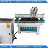 3D Wood Door Cnc Router Engraving Lathe Machine 1325 With 2 Spindle thumbnail-2