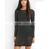 HP680061 2016 Hot Fashion Derocate Sequin Neck Lady Fashion Dress Names, Desiger One Piece Pary Dress thumbnail-2