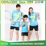Custom High Qulity Badminton Sport Tracksuit Family Badminton Uniform thumbnail-4