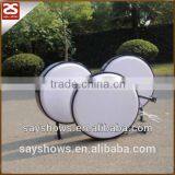 Wall Mounting Double Sided Round Outdoor Light Box thumbnail-2