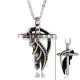 Wholesale Fashion Stock Stainless Steel Cross Pendant FP50051 thumbnail-3