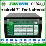 7" 2 Din Android Car Dvd Player for Universal With Car Gps Navigation Multimedia System Radio Bluetooth Support Mirror Link thumbnail-4