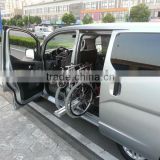 Car loader for wheelchair easy loader for foldable wheelchair used for van