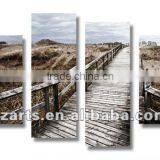 Hot ! Road Wall Art Fabric Painting Designs thumbnail-1