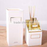 Cardboard Reed Diffuser Box With Botanical Pattern