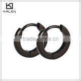 China Vogue Round Titanium Stainless Steel Jewelry Earrings thumbnail-1