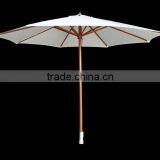 China Wholesale Wooden Frame Outdoor Umbrella thumbnail-1
