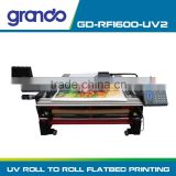 1.8m Inkjet UV roll to roll and flatbed Printer with Double DX5 Printhead