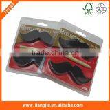 Beard Shaped Sticky Note With Pencil