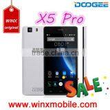 2016 Doogee X5 Pro 5.0 Inch with 2GB/16GB 2400mAh Black/White mobile phone Android