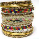 Fashion Jewelry Bangle Set Handmade Manufacturing Company India thumbnail-3