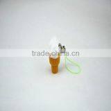 Replica Multicolor Mini Fake Ice Cream Cone Prop for Candy Shop Display Props Key Chain Charms