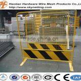 Powder Coating Yellow High Net Fencing Temporary Fence With Welded Wire Mesh Infilled thumbnail-2
