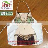 Factory Direct Sale Funny Colorful Sublimation Printing Polyester Naked Sexy Audlt Cooking Apron Patterns thumbnail-2