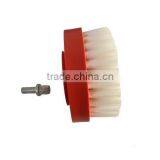 Drill Brush Soft Bristle White Quick Change Shaft thumbnail-2