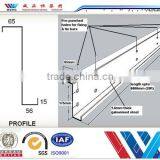 Building Materials Hot Rolled z Steel Section Galvanized C Z Purlin/z Purlins Saudi Arabia thumbnail-1