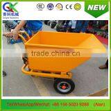 Handhold Electric Wheel Barrow Trolley for Construction Site Cargo thumbnail-3