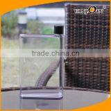 A5 Memobottle Notebook Shaped Flat Portable Plastic Water Bottle for Travelling thumbnail-2