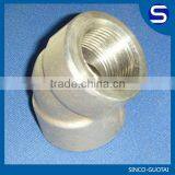 ASME B16.11 Stainless Steel Socket-Welding Fitting/Forged Fittings/High Pressure Fittings/45 degree elbow