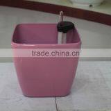 Colorful Beautiful Small Square Plastic Stoving Varnish Flower Nursery Flower Pot,planting Pot,square Flowerpot thumbnail-1