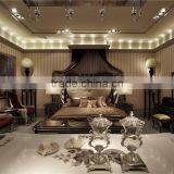 Refined Unique Round Pillow-Shape Design Upholstered Bed Set, Perfect Color Match Bedroom Furniture Set thumbnail-4