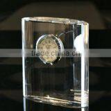 New Product Clear Crystal Table Clock for Gift thumbnail-1