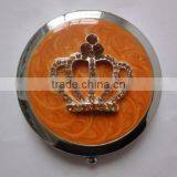 Decorative Compact Mirror With Crown thumbnail-1