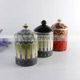 China Supplier New Premium Custom Christmas Wholesale Ceramic Unique Candle Jars Holder Cup thumbnail-2