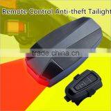 Smart Anti-theft Alarm Tailight Bicycle Rear Light Remote Control Wireless Bell Bicycle Taillight thumbnail-1