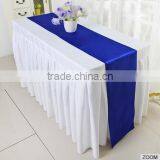 Colorful Satin Table Runner Factoty for Wedding Decoration thumbnail-3