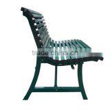 Square Tube Outdoor Metal Bench thumbnail-5