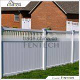 Fentech White Privacy PVC Fence for Garden, Yard