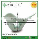 Hollow Home Ornament White Porcelain Bird Craft for Sale thumbnail-4