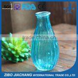 Mini Blue Glass Material Murano Flower Vase for Table Decoration thumbnail-1