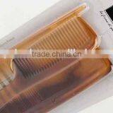 3PC Amber Transparent Plastic Hair Brush/comb thumbnail-2