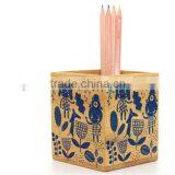 Square Bamboo Pen Pot thumbnail-2
