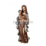 2015 New Design Garden Decor Bronze Statue of Virgin Mary thumbnail-4